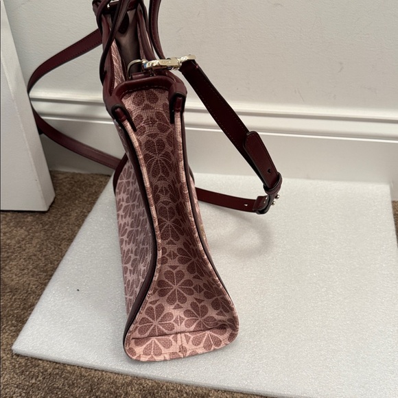 Kate Spade Spade Flower Coated Canvas Rowan Medium North South Tote bag - Picture 5 of 8